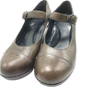 Dansko Franny Leather Wedge Mary Jane US 7.5-8